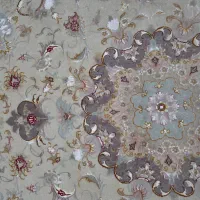 فرش دستی گل ابریشمی در حدنو ۳ متری|فرش|رشت, پارک شهر|دیوار