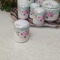 پا سماوری و جای ادویه سرامیکی|ظروف سرو و پذیرایی|چهارباغ, |دیوار