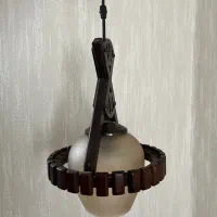 لوستر چوبی