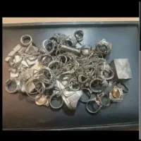 رکاب شکسته نقره گردنبند پاره خر. ید. ارم