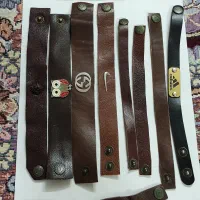 دستبند چرم طبیعی .|زیورآلات و اکسسوری|اصفهان, رکن الدوله غربی|دیوار