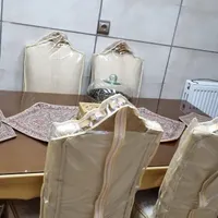 مبلمان استیل ۹نفره|مبلمان خانگی و میز عسلی|خمینی‌شهر, |دیوار