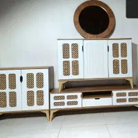 ست کنسول و میزتلوزیون مدل آنتیک