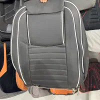 روکش صندلی چرم درج یک دور فرمان ست روکش مانیتور