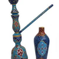 میل سنتی تنبک قلیان گلدان چوبی دکوری نقاشی تذهیب|صنایع دستی و سایر لوازم تزئینی|تهران, خانی آباد نو شمالی|دیوار