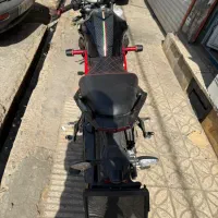 بنلی جفت ۳۰۰ مشکی|موتورسیکلت|قم, دورشهر|دیوار