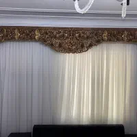 کتیبه سلطنتی طلایی در حد نو|پرده، رانر، رومیزی|رشت, دیلمان|دیوار