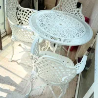 میز و صندلی چدنی