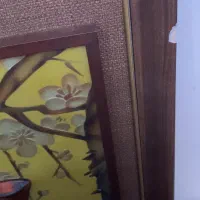 تابلو شیشه ای برجسته بزرگ وارداتی زیبا|تابلو، نقاشی، عکس|تهران, امام زاده عبدالله|دیوار