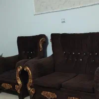 مبل هفت نفره|مبلمان خانگی و میز عسلی|گلبهار, شهر جدید گلبهار|دیوار