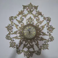 ساعت دیواری برنجی