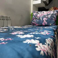 تخت تک نفره به همراه تشک خوشخواب