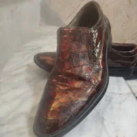 کفش چرم در حد نو