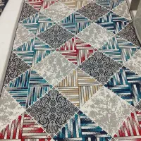 گلیم آشپزخانه 1/50در3/30وفرش عروسکی 2/30در1/50