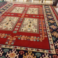 فرش فیروزه ای 3عدد|فرش|دهدشت, |دیوار