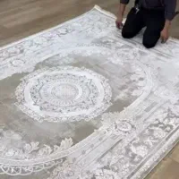 فرش۶ متری گل برجسته آکبند نو نو