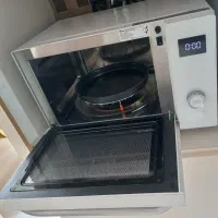 مایکروویو ۳۴ لیتری جی پلاس در حد آک|اجاق گاز و لوازم برقی پخت‌وپز|قم, صادقی|دیوار