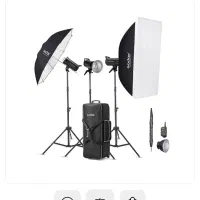 دوربین عکاسی کنون 90دی و کیت نور