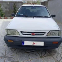 پراید خانگی بی رنگ شاسی سالم