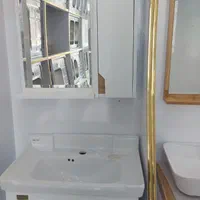 تولید روشویی کابینتی سفارشی|لوازم سرویس بهداشتی|قم, کاسه گران|دیوار