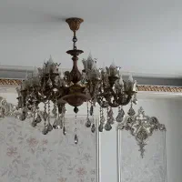 لوستر16شاخه برنزی