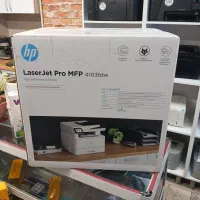 HP 4103fdw  چهارکاره حرفه‌ای نو  دورو  Wi-Fi