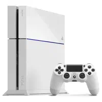 PS4 Fat سفید کمیاب (Glacier White)  دو دسته