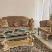 مبلمان با کیفیت و عالی با برند معتبر در حد صفر