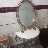 اینه شمعدان برنجی|آینه|بهارستان, |دیوار