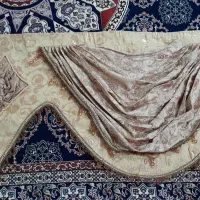 پرده  چروک شده چون خیلی وقته توچمدونه|پرده، رانر، رومیزی|اهواز, شهرک دانشگاه|دیوار