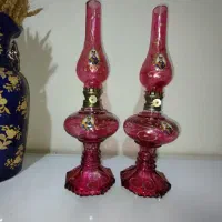 چراغ نفتی دکوری طرح شاه عباسی