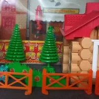 اسباب بازی ساختنی کلبه جنگلی ۹۲ تکه|اسباببازی بچه|وحیدیه, |دیوار