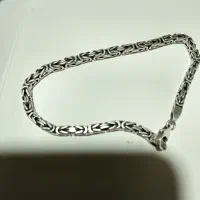 دستبند نقره جنس خوب 12گرم