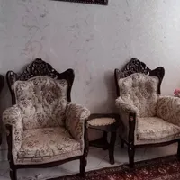 مبلمان سلطنتی تمام چوب|مبلمان خانگی و میز عسلی|مراغه, |دیوار