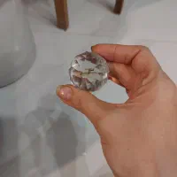 گوی و آویزان کریستال لوستر|لوستر و چراغ آویز|کرج, برغان|دیوار