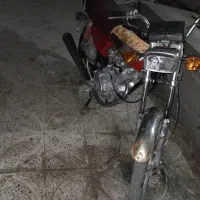 موتور  خوابیده بوده به تازگی روشن شده چکی هم میدم