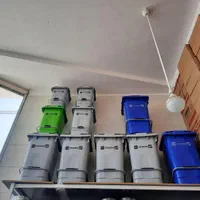 سطل آشغال سطل زباله زمین شوی نخی جارو خاک انداز|لوازم نظافت|زنجان, |دیوار