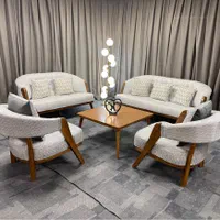 مبل راحتی مبلمان چوب روس مینیمال ۰۳