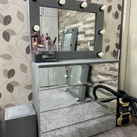ست میزارایش و پاف و اینه قدی و پاتختی اینه ای