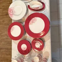 سرویس ۱۲ نفره چینی ترک، یک دهم قیمت