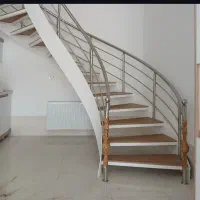 نصب نرده وپله چوبی،گرد ونرده استیل|خدمات پیشه و مهارت|رشت, گلسار|دیوار