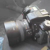 دوربین نیکون ۷۵۰۰ با لنز ۵۰|دوربین عکاسی و فیلم‌برداری|کازرون, |دیوار