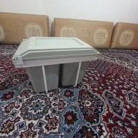 سطل زباله غلطکی داخل کابینت زیر ظرفشویی