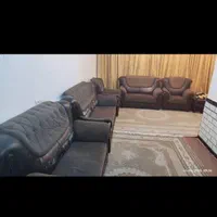 سرویس مبلمان چرم و میز