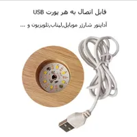 گوی چراغ خواب کریستالی|چراغ خواب و آباژور|قم, نیروگاه|دیوار
