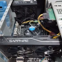 کیس کامپیوتر گیمینگ i5 7500 RAM 8 DDR4 RX 470