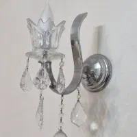 دو عدد لوستر ۶ شاخه و دیوار کوب|لوستر و چراغ آویز|رشت, گلسار|دیوار