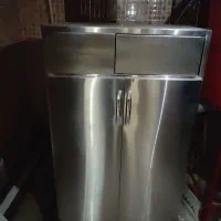 سطل اشغال تمام استیل رستورانی