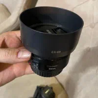لنز کنون 50 فیکس f1.8 کانن در حد
