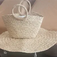 سبد و سفره حصیری